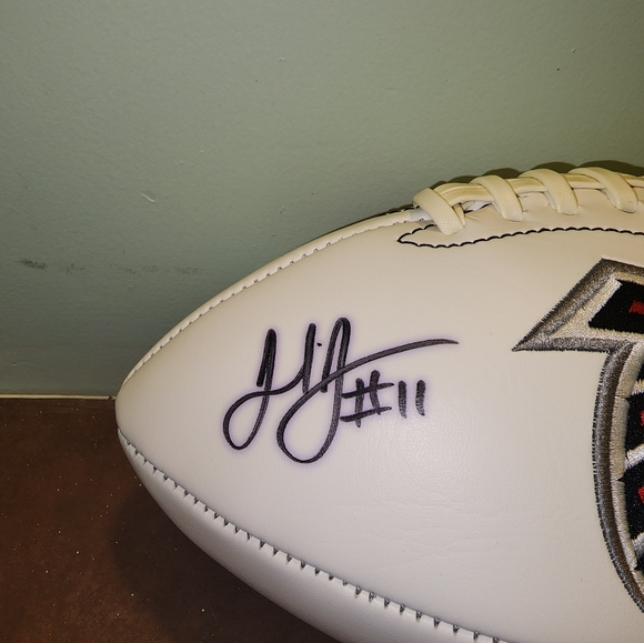 Autographed NFL football with COA - Picture 2 of 4